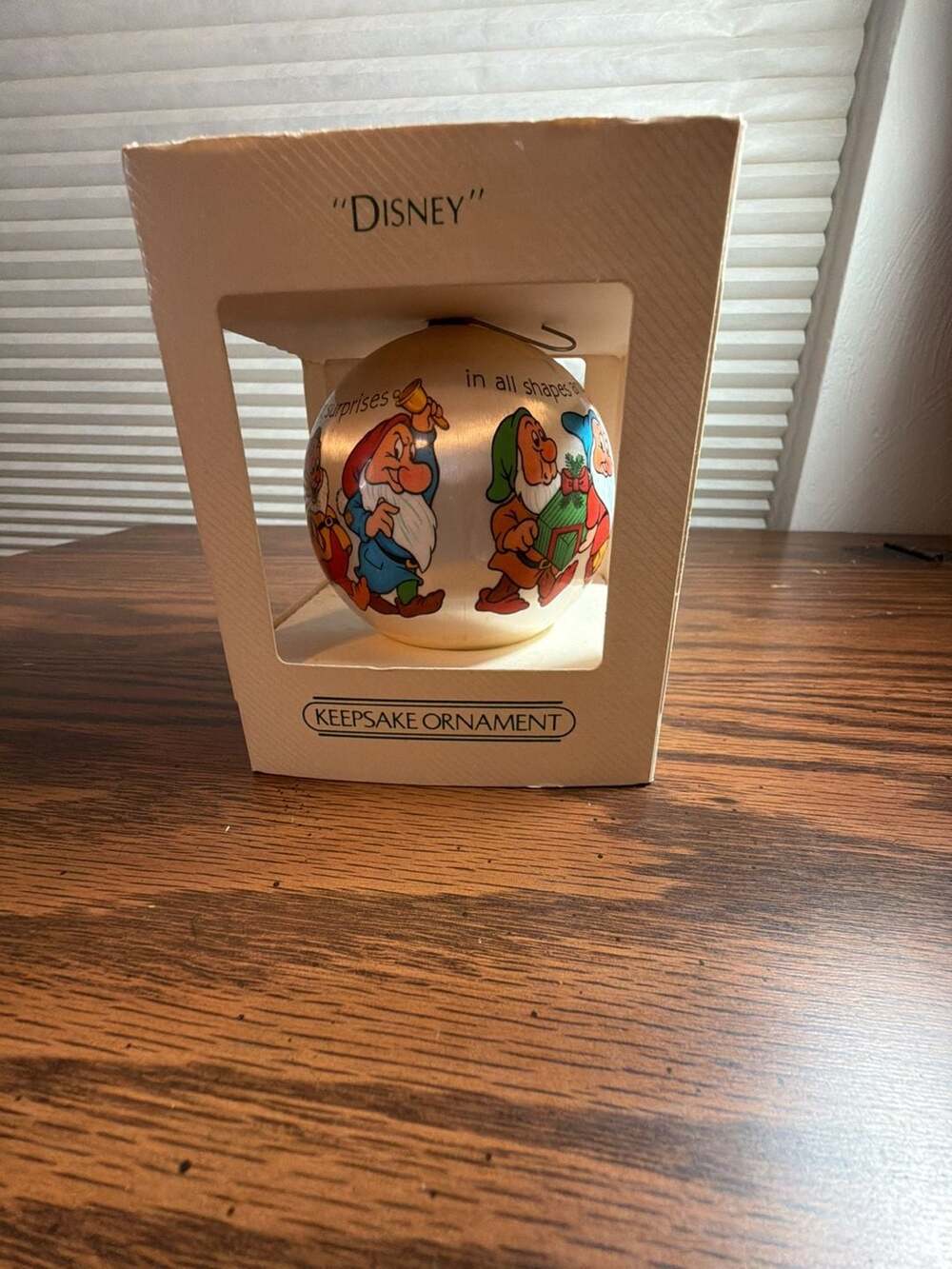 Hallmark Disney Seven Dwarfs Ornament 1982